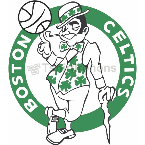 Boston Celtics T-shirts Iron On Transfers N915 - Click Image to Close